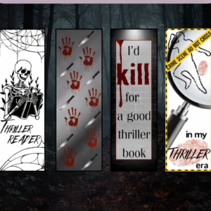 Thriller, Psychological Thriller Bookmark