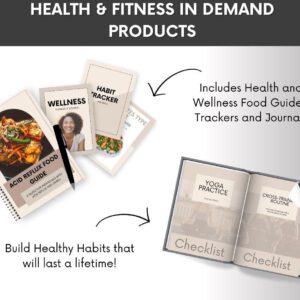 DFY Health & Fitness Bundle: PLR Ebooks, Planners, Guides (Ready to Resell)
