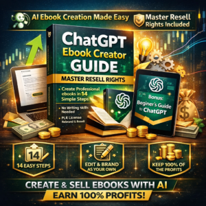 ChatGPT Ebook Creator Guide: Master Resell Rights (MRR)
