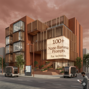 Nano Banana Prompts For Architects, Architecture AI Prompts, Rendering AI Prompts, Architecture Templates PDF